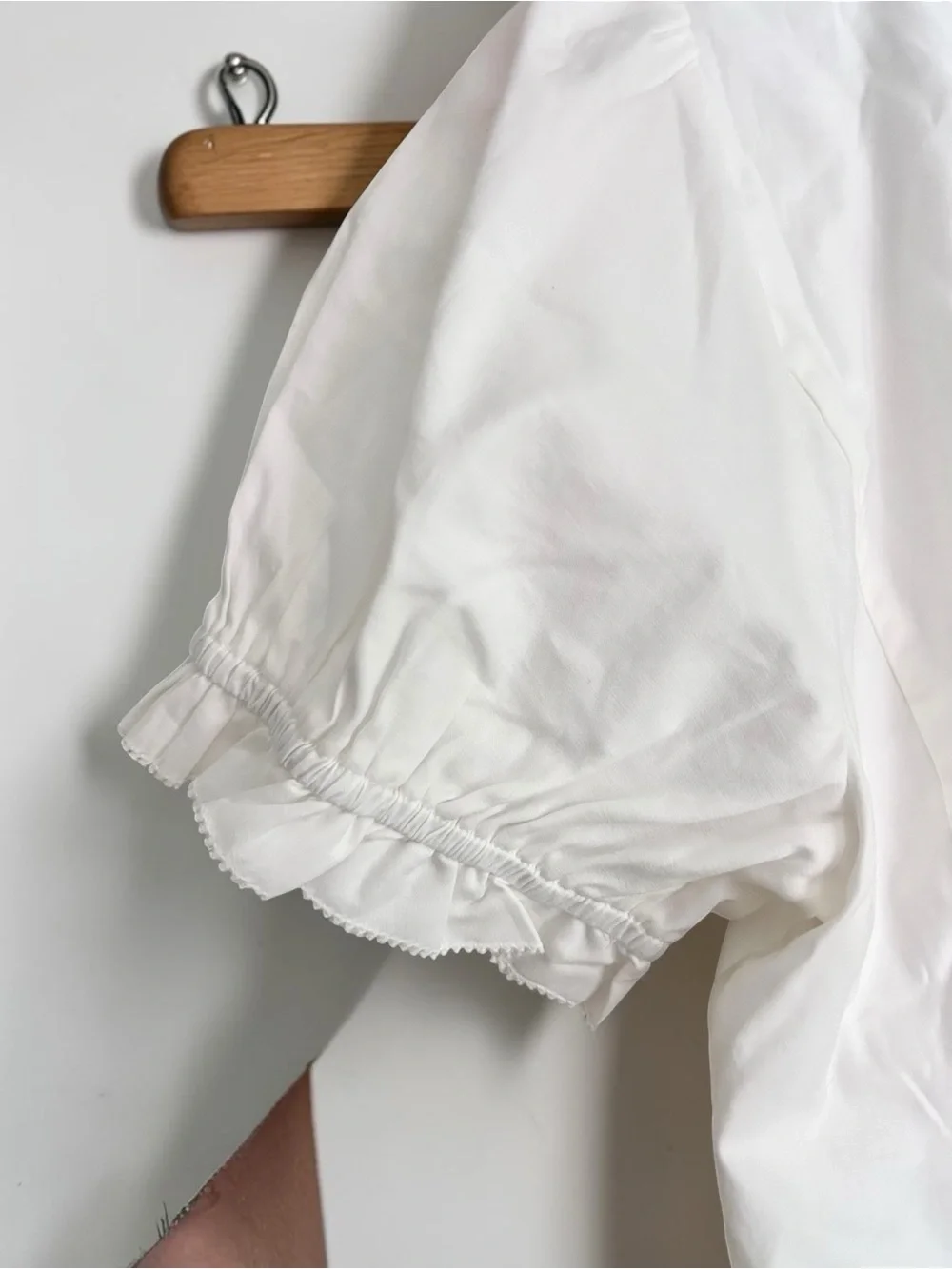 NWT Reformation Janell White Top & Skirt Matching Set Size 6 Cotton